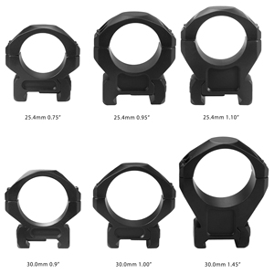 Anillas para Visores TYPHON de Alta Calidad, Hechas de Aleación de Aluminio de Grado Aeroespacial, Mecanizadas con Precisión y de Alta Resistencia para Ópticas de Caza Táctica - Product Image 3