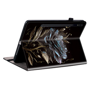 Nouveau cristal motif PU étui en cuir <span class=keywords><strong>coque</strong></span> avec support étui pour tablette pour Samsung <span class=keywords><strong>Galaxy</strong></span> <span class=keywords><strong>Tab</strong></span> <span class=keywords><strong>S7</strong></span> +/S8 +/<span class=keywords><strong>S7</strong></span> <span class=keywords><strong>FE</strong></span>/S8 Plus 12.4" - Product Image 1