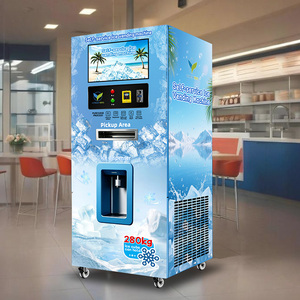 ตู้จำหน่ายน้ำแข็งอัตโนมัติเชิงพาณิชย์ Wx-f55-8 Vfresh พร้อมฟังก์ชัน SDK ตัวเครื่องสแตนเลส รับน้ำหนักได้ 280 กก. - Product Image 2