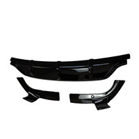 Kit de Carrocería con Difusor Trasero y Lip Trasero de 3 Piezas en Negro Brillante para BMW X6 G06