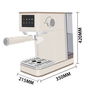 <span class=keywords><strong>Cafetera</strong></span> eléctrica <span class=keywords><strong>semiautomática</strong></span> original de fábrica con molinillo de granos, máquina de café multifunción, máquina de café <span class=keywords><strong>semiautomática</strong></span> - Product Image 5