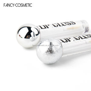 Tubo de brillo de labios con tapa redonda de espejo Chapado en chorro, botella de <span class=keywords><strong>aceite</strong></span> de labios vacía transparente para uso cosmético - Product Image 5