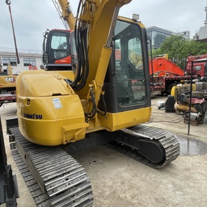 Excavatrice sur chenilles Komatsu PC78US d'occasion, 8 tonnes, hydraulique, matériel de construction - Product Image 2