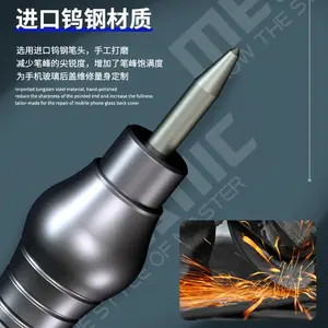 Mécanicien Boulder IRock 5 verre briser outil stylo pour <span class=keywords><strong>téléphone</strong></span> portable X-16 couvercle <span class=keywords><strong>de</strong></span> verre arrière disjoncteur - Product Image 4