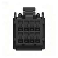 Connecteur femelle TE 2,5 mm, 8 broches, série Multilock 040, 174044-2, pour câblage intérieur automobile 12V, PBT-GF UL94 HB, noir