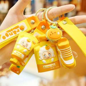 Llavero personalizado al por mayor, llavero de regalo de PVC suave 3D con logotipo bonito - Product Image 4