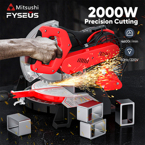 <span class=keywords><strong>Scie</strong></span> à onglets électrique Fyseus Power <span class=keywords><strong>Action</strong></span> 2000W, qualité bricolage, pour le bois, avec fonction 4600 tr/min - Product Image 3