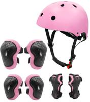 ANTMAX 7 en 1 ensemble d'équipement de protection filles garçons casque genou coude protège-poignets pour sport équitation cyclisme vélo planche à roulettes Scooter