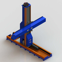Robot de tres ejes estilo pórtico con riel de desplazamiento transversal