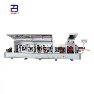 Woodworking industry wood door automatic edge banding machine ABS PVC MDF edge bander for furniture