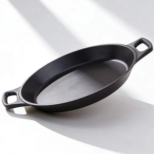 ZUNCK High Ear Denier Nonstick Classic Iron Pan32/36/40CM for Gas &amp; Induction Cookers - Product Image 1