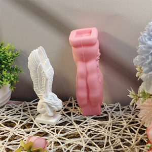 แม่พิมพ์หล่อทำด้วยมือทำจากเรซินสำหรับงานประดิษฐ์สไตล์การตกแต่งแม่พิมพ์ซิลิโคนรูปเครูบเครื่องมือ W0236เค้ก - Product Image 4