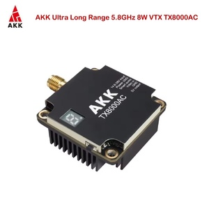 AKK TX8000AC 5.8G 8W VTX FPV de Plástico para Transmisión de Larga Distancia 96CH, Control Remoto para Drones, Piezas TBS RC Unisex 14 - Product Image 4
