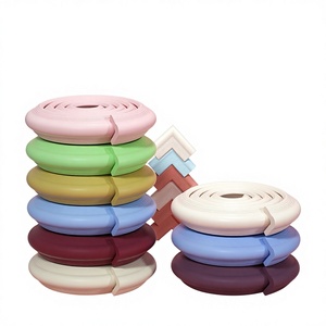 <span class=keywords><strong>Protection</strong></span> d'angle murale anti-collision pour enfants, bande <span class=keywords><strong>de</strong></span> <span class=keywords><strong>protection</strong></span> souple pour bords <span class=keywords><strong>de</strong></span> <span class=keywords><strong>table</strong></span> bébé, en NBR en forme <span class=keywords><strong>de</strong></span> L - Product Image 1