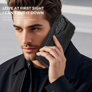 Étui en cuir PU à rabat magnétique avec fentes pour cartes et fermeture magnétique pour <span class=keywords><strong>Samsung</strong></span> S26 S26 Plus S26 <span class=keywords><strong>Ultra</strong></span> - Product Image 4