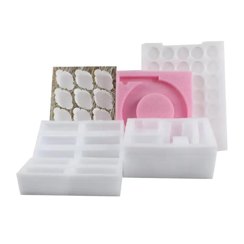 Cut Shape EPE Foam Inserts Fruits and Eggs Protective Transportation Packaging Pearl Cotton EVA Sponge Packaging Material