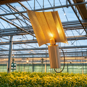 Sistema de Iluminación para Cultivo en Invernadero Comercial, <span class=keywords><strong>600W</strong></span>, 400V, <span class=keywords><strong>HPS</strong></span>, con Carcasa de Aluminio de Alta Reflectividad, para Plantas de Interior - Product Image 1