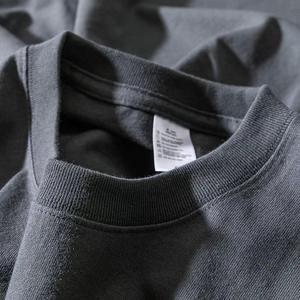 Camiseta de Cuello Redondo de Algodón Peinado de 400g Estilo Summer Mint Mambo, Camiseta de Manga Corta Holgada de Algodón Puro Verde Matcha - Product Image 6