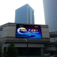 Écran LED d'extérieur P10 de haute qualité, Mur vidéo LED P10, Affichage publicitaire LED