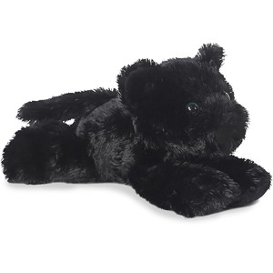 B958 Adorable Mini Peluche Jouet en Peluche Loup <span class=keywords><strong>Compagnons</strong></span> Aventures Ludiques Enfants Tout-Petits Adultes Familles Loup Noir en Peluche - Product Image 1