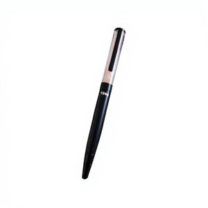 Stylo à bille de luxe écologique de la marque OLIVIA, avec logo et design personnalisés, pour usage professionnel et bureautique, Rose Black Diamond - Product Image 1