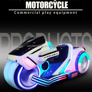 Factory Price <b>Entertainment</b> Outdoor Custom Children's Electric Bumper Car Future Motorcycle Fiberglass 6-8 Hours Battery Life - Product Image 2