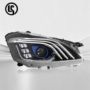 ไฟหน้า LED 6000K 12V ใหม่สำหรับ S-class W221 ปี 2006-2013 แบบประกอบสำเร็จ ปรับแต่งได้ ใช้งานได้ทันที ให้ความสว่างสูง 8000 ลูเมน - Product Image 3