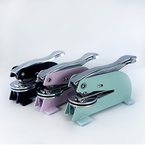 <span class=keywords><strong>Pince</strong></span> à main métallique portable en gros pour l'estampage/débossage d'acier, la gravure de sceaux et de logos, et l'estampage d'événements - Product Image 5