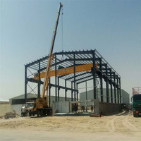 Ensemble complet de construction en acier pour l'extension industrielle et les nouvelles installations