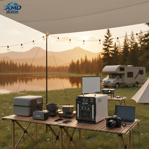 Générateur <span class=keywords><strong>solaire</strong></span> portable 600W-5000W avec batterie LiFePO4 pour voiture, onduleur à onde sinusoïdale pure pour la maison, le <span class=keywords><strong>camping</strong></span> et la station d'alimentation de secours d'urgence - Product Image 4