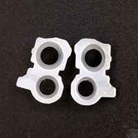 Coussinets en caoutchouc pour boutons NSlikey pour manette PS5 BDM-010 BDM-020 BDM-030, coussinets conducteurs pour boutons de déclenchement L R