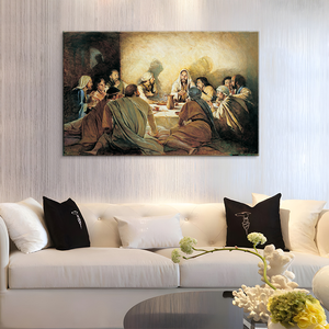 Peintures à l'huile religieuses célèbres, peintures artistiques, peintures imprimées sur toile pour la décoration de la maison - Product Image 3