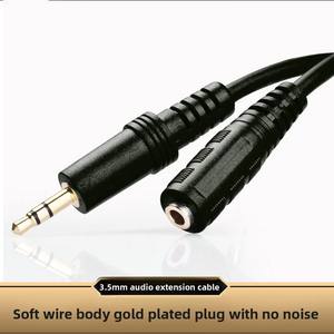 Cavo di prolunga Audio lungo 3.5mm maschio femmina in PVC giacca per telefono cellulare auricolare Computer amplificatore TV altoparlante Audio - Product Image 2