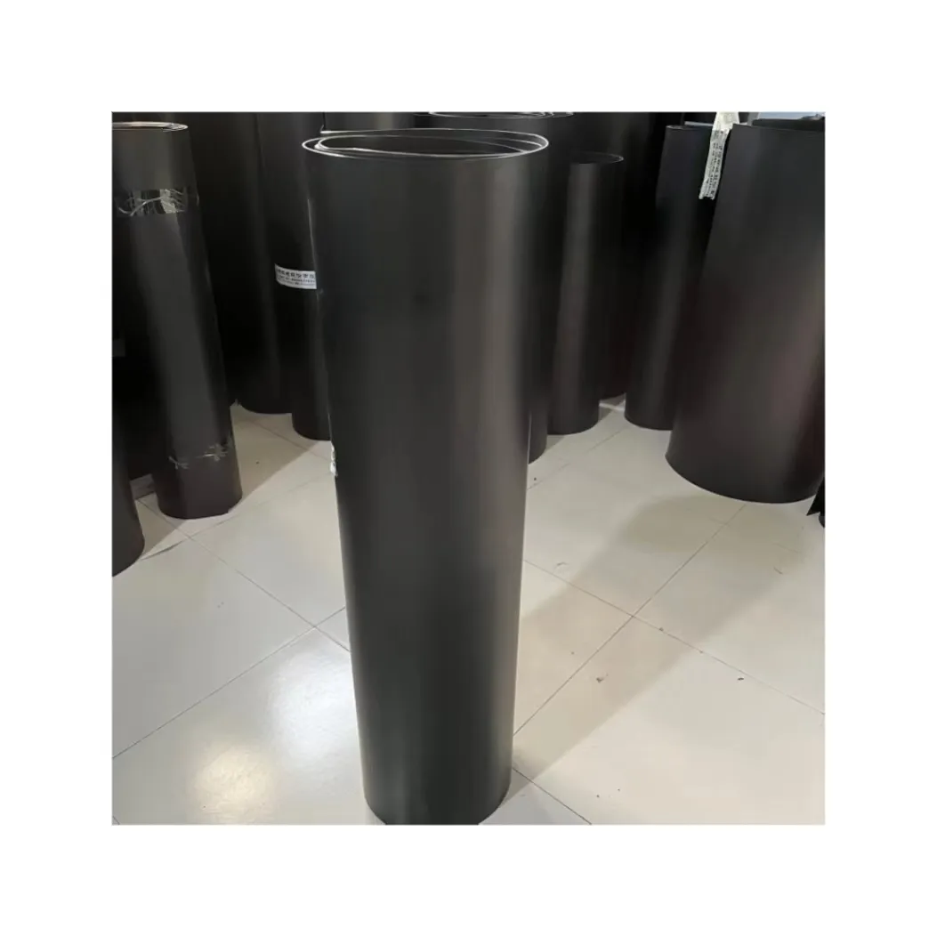 Zwarte Hdpe Geomembrane 1Mm Plastic Cirkelvormige Vijver