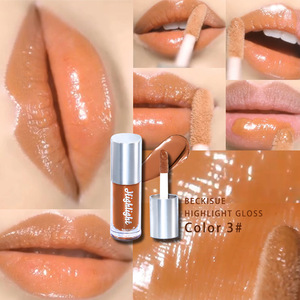 ลิปกลอสลิปกรอสสีแก้ม5สีลิปแมทแบบด้านติดทนนานฉลากส่วนตัว - Product Image 3
