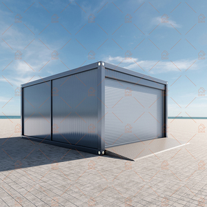 Maison conteneur préfabriquée moderne de 20 pieds, économique et portable, avec structure en acier durable, prête <span class=keywords><strong>à</strong></span> l'emploi pour <span class=keywords><strong>garage</strong></span> - Product Image 2