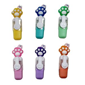 <span class=keywords><strong>Mini</strong></span> surligneur promotionnel très mignon petit ours <span class=keywords><strong>pastel</strong></span> ou stylo surligneur de couleur néon stylo marqueur multicolore avec surligneur - Product Image 1