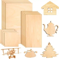 Tablero de Madera Moderno para Manualidades, Tablero de Madera Contrachapada de Tilo Blanco de 3 mm, Tablero para Grabado Láser, Uso en Hoteles, E0
