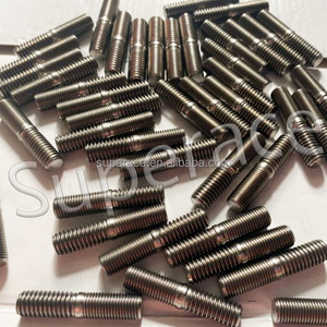 Boulon à tête cylindrique en titane GR5, filetage double extrémité 3/8"-16-24 x 2" pour pièces <span class=keywords><strong>de</strong></span> voiture <span class=keywords><strong>de</strong></span> <span class=keywords><strong>course</strong></span>, châssis <span class=keywords><strong>de</strong></span> voiture <span class=keywords><strong>de</strong></span> <span class=keywords><strong>course</strong></span> - Product Image 5