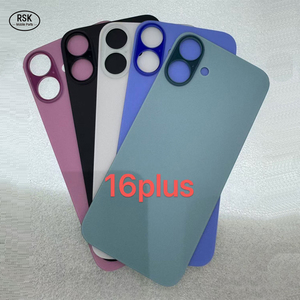Scocca Posteriore di Ricambio <span class=keywords><strong>per</strong></span> <span class=keywords><strong>iPhone</strong></span> 16 Plus 16Pro Max 16PM <span class=keywords><strong>con</strong></span> Foro Grande <span class=keywords><strong>per</strong></span> Fotocamera, Copertura in Vetro <span class=keywords><strong>per</strong></span> <span class=keywords><strong>Batteria</strong></span>, Unibody - Product Image 1