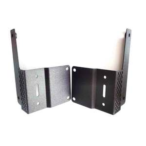 Accesorios todoterreno JL Soportes de vaina de luz dual para Jeep Wrangler JL 4xe Soportes de vainas de luz de 3 pulgadas en <span class=keywords><strong>el</strong></span> <span class=keywords><strong>pilar</strong></span> A en cada lado - Product Image 2