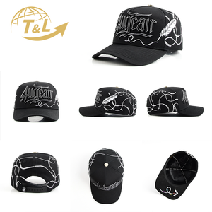 Gorra de Béisbol de Algodón de 5 Paneles con Logotipo Bordado Personalizado de Alta Calidad 4UGEAR, Gorra Deportiva para Hombre - Product Image 2