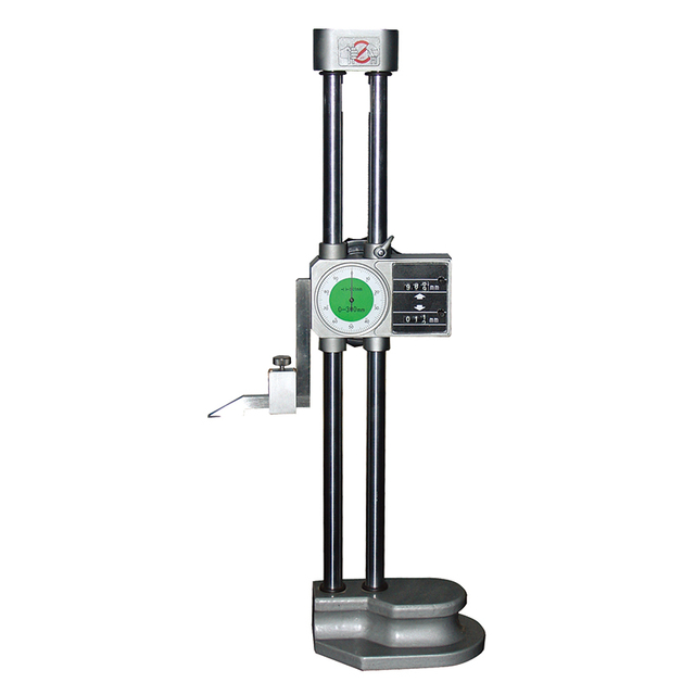 ROKTOOLS Error-proof Digital Counter Dial Height Gauge 0~500mm/0~20" Scribe Gauge Measuring Tools