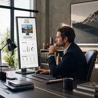 Sharerdp Factory - PC Todo en Uno de Alta Gama, Core I5 de 12.ª Generación, 12450H, 1235U, 1245U, DP, Doble HD, PC Todo en Uno de Marca, PC de Escritorio