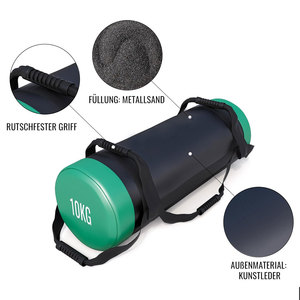 Bolsa de Arena Ajustable para Entrenamiento de Fuerza en Gimnasio, Equipo de Ejercicio de Alta Resistencia, Bolsa de Arena Funcional para Ejercicios - Product Image 2