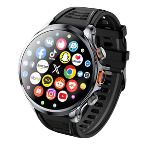 Gbe H18 4G Thông Minh Đồng Hồ Hệ Điều hành Android 3 + 32GB Wifi/GPS/NFC 1100MAh Pin Không Thấm Nước IP67 Lịch La Bàn <span class=keywords><strong>IP</strong></span> Máy Ảnh Video Cuộc Gọi - Product Image 1