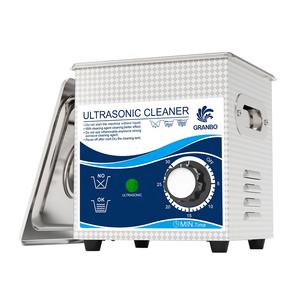 Granbo-limpiador ultrasónico de acero inoxidable, máquina de limpieza, 2L, temporizador mecánico, 60W de potencia - Product Image 2