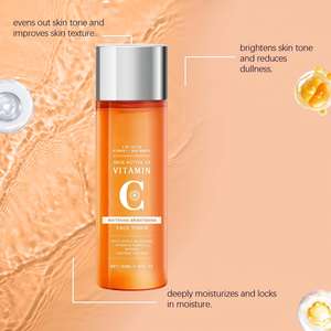 Tonique hydratant à la niacinamide 5X VC, marque propre, 100 ml, éclaircissant, unifiant le teint, adapté à tous les types de peau, utilisation quotidienne - Product Image 6