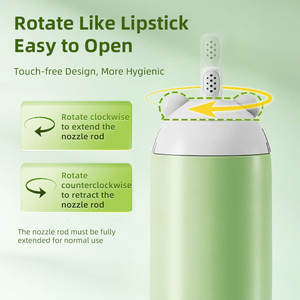 Toptan EVA Katlanabilir Vajina Temizleme Şişesi 360ML Seyahat Şattafı Taşınabilir Bide Geri Çekilebilir Nozul Kişisel Banyo Kullanımı - Product Image 2