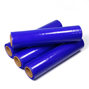 Nhà máy trực tiếp LLDPE màu xanh bộ phim kéo dài mềm vật liệu bao bì nhựa cho hàng tạp hóa sử dụng trong sản phẩm đóng gói Gói - Product Image 1